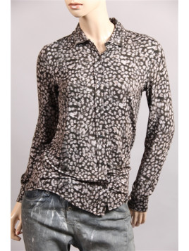 chemise majestic leopard