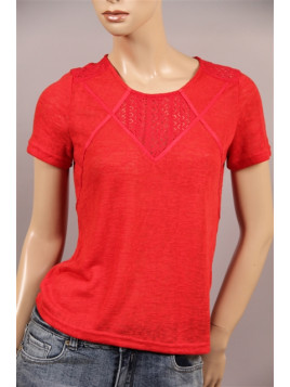 t-shirt grace et mila rouge