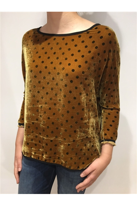 blouse ottod'ame caramel