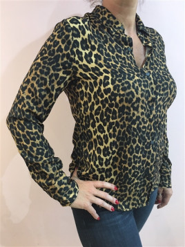 chemise leopard leopard