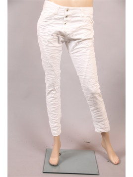 pantalon please blanc