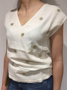 top des petits hauts ecru