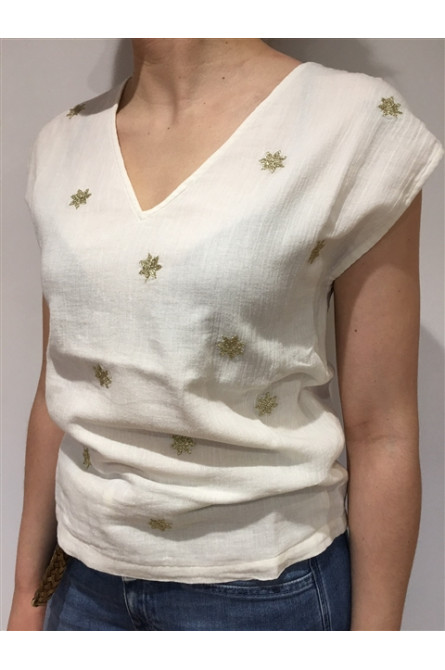 top des petits hauts ecru