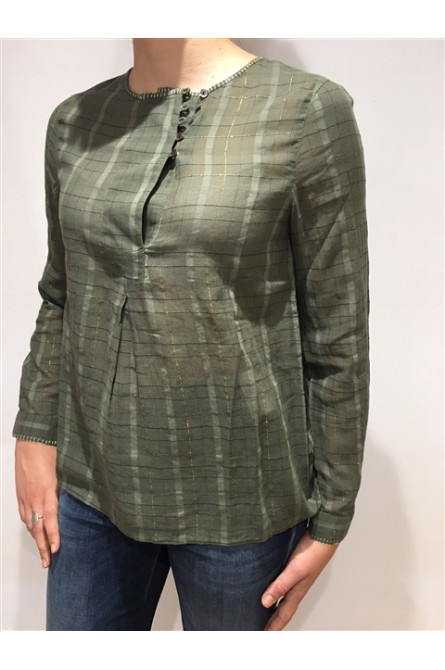 blouse indi & cold kaki