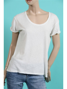 t-shirt col rond rihou des...