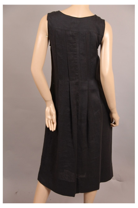 bria linen mini dress Bria Mini Dress - Gray