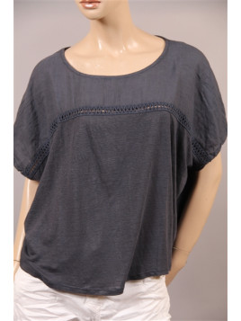 t-shirt  pako-litto bleu