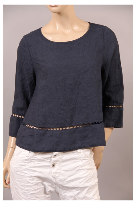 blouse mes soeurs et moi marine
