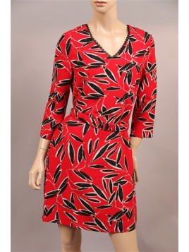 robe suncoo imprimé rouge