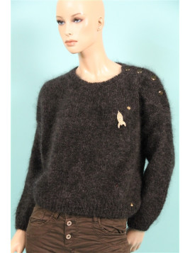 pull des petits hauts gris...