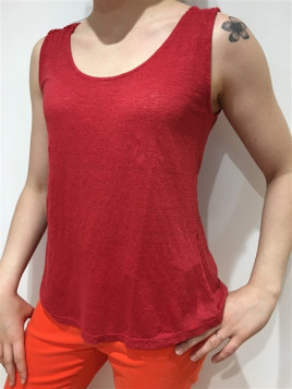 débardeur pako litto rouge