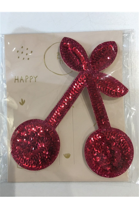 broche des petits hauts cerise
