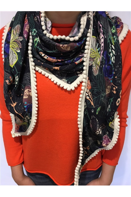 foulard pom amsterdam multicolor