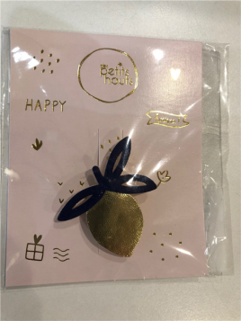 broche des petits hauts indigo