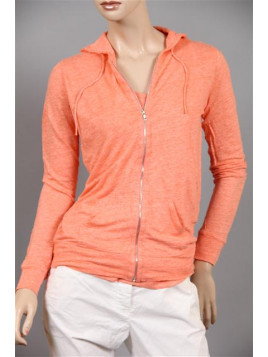 gilet zip capuche femme...