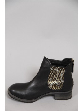 boots lune et l'autre noir