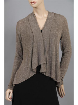 gilet court pakolitto taupe