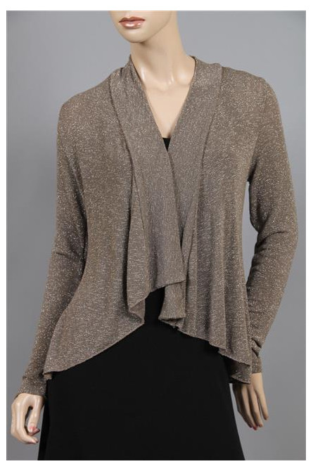 gilet court pakolitto taupe