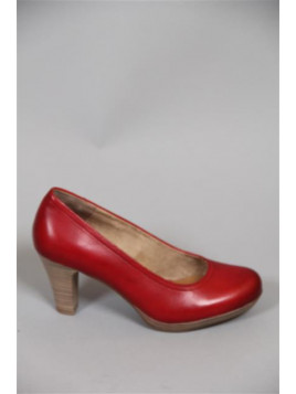 escarpin tamaris rouge