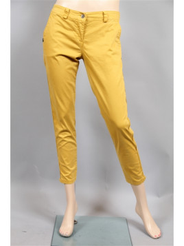 pantalon chino moutarde
