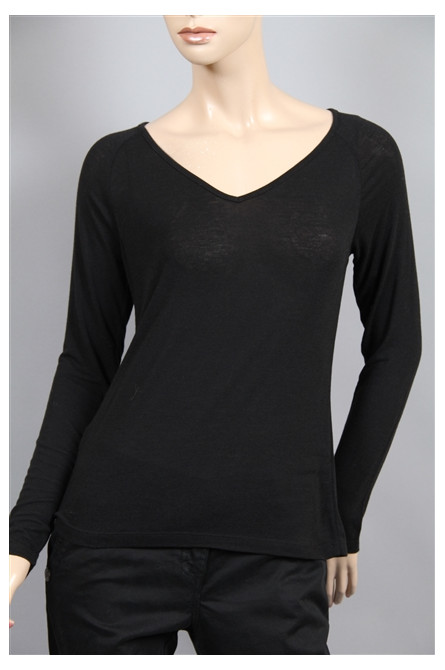 t-shirt manches longues pakolitto noir