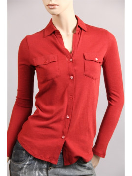chemise majestic rouge