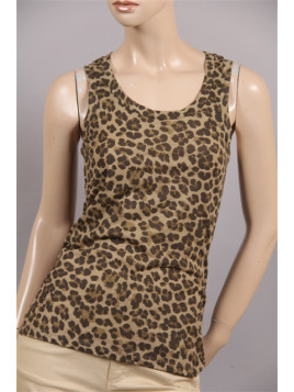 débardeur ottod'ame leopard