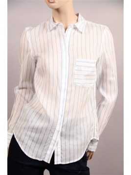 chemise kocca bleu/blanc