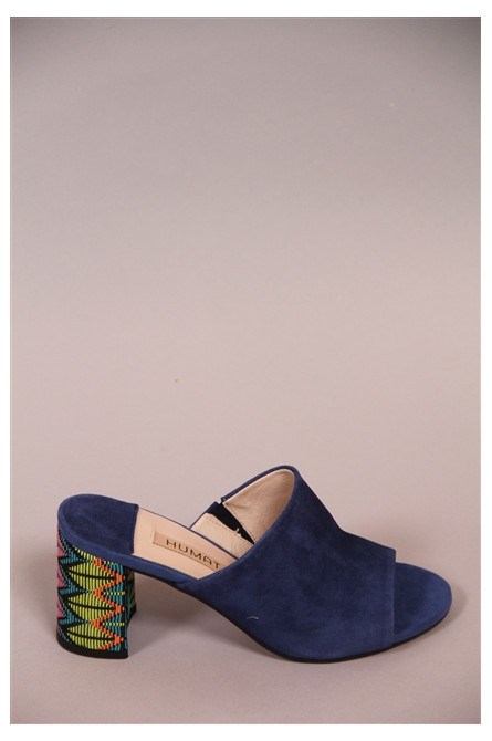 mules humat bleu