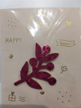 pin's des petits hauts cerise